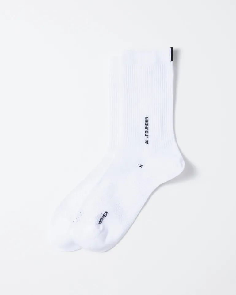 1593 Socks in White