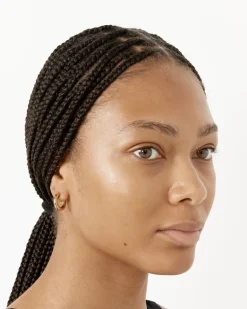 Solid Brass Mini Hoops