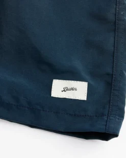 Solid Swim Trunk in Navy