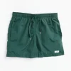 Solid Swim Trunk in Pine