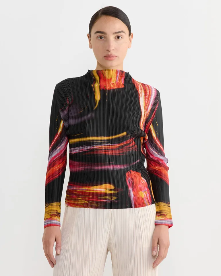 Spectrum Rib Top in Magenta