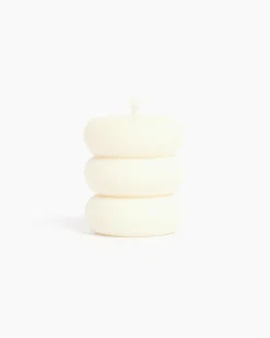 Stacks Candle in Pearl