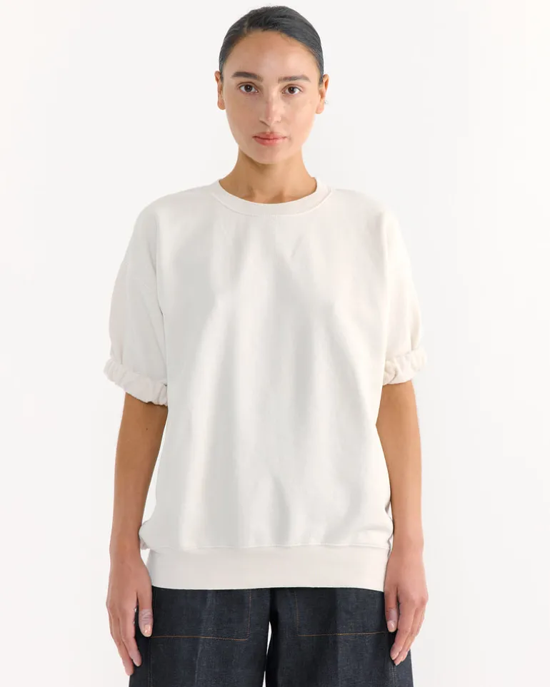 Stanza Sweatshirt in Dirty White