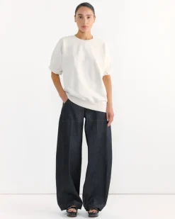 Stanza Sweatshirt in Dirty White