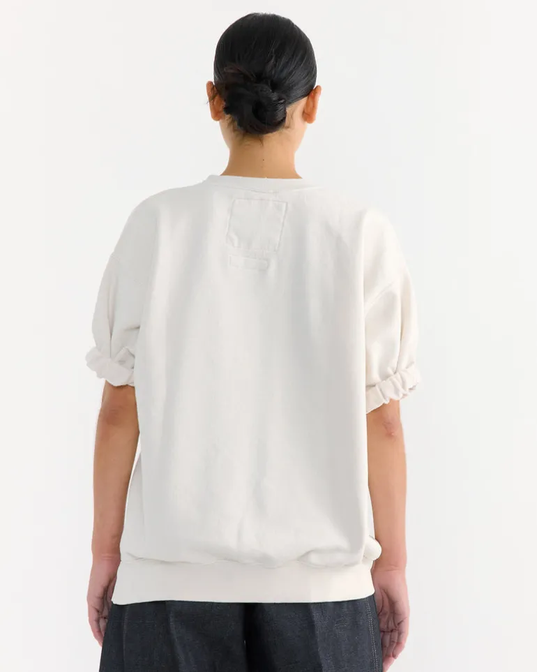 Stanza Sweatshirt in Dirty White