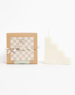Steps Candle in Pearl