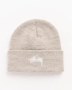 Stock Cuff Beanie in Sandstone