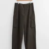 Stoosh Cargo Trouser in Olive