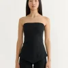 Strapless Bustier in Black