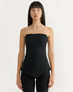 Strapless Bustier in Black