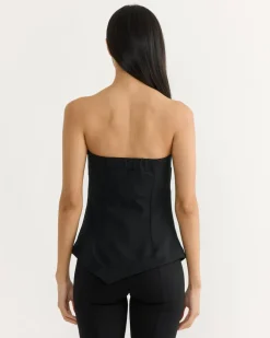 Strapless Bustier in Black