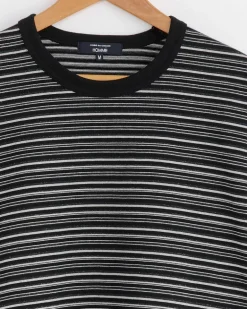 Striped T-Shirt in Black