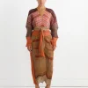 Sue Hand Pleated Kaftan in Elias