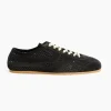 Suede Sneaker in Black