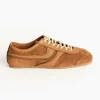 Suede Sneakers in Tan