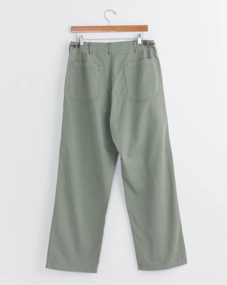 Summer Fatigue Pant in Green