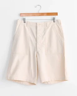 Summer Fatigue Short in Ecru