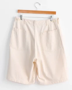 Summer Fatigue Short in Ecru