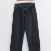 Super Dad's Pant in Black Stone