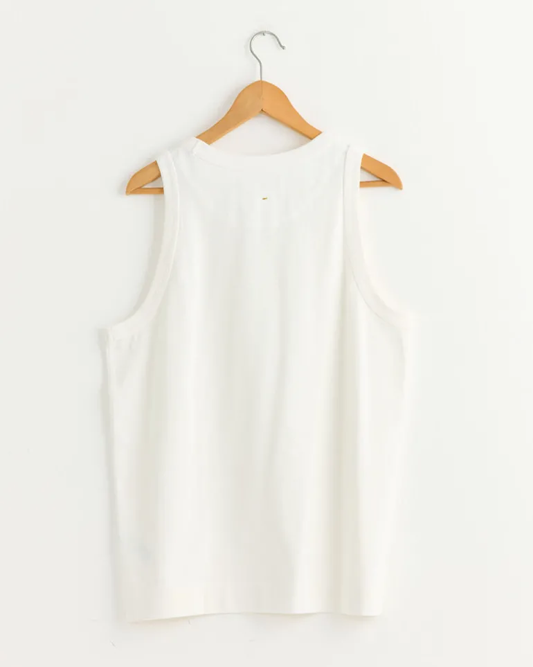 Surplus Vest in Off White