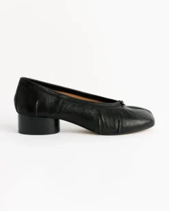 Tabi Ballerina Heels in Black