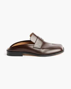 Tabi Loafer Mule in Brown