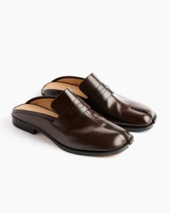 Tabi Loafer Mule in Brown