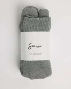 Tabi Socks Set of 3 in Grey