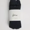 Tabi Socks Set of 3 in Navy