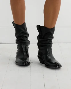 Tabi Western Boot in Black