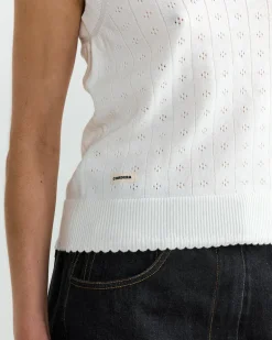 Tank Top Pointelle in Garza