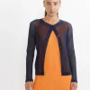Tatami July Top in Navy