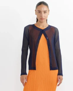 Tatami July Top in Navy