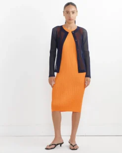 Tatami July Top in Navy