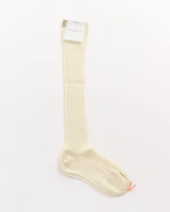 The Knee High Socks in Cream