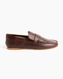 The Penny Loafer in Oxblood