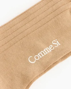 The Yves Socks in Khaki
