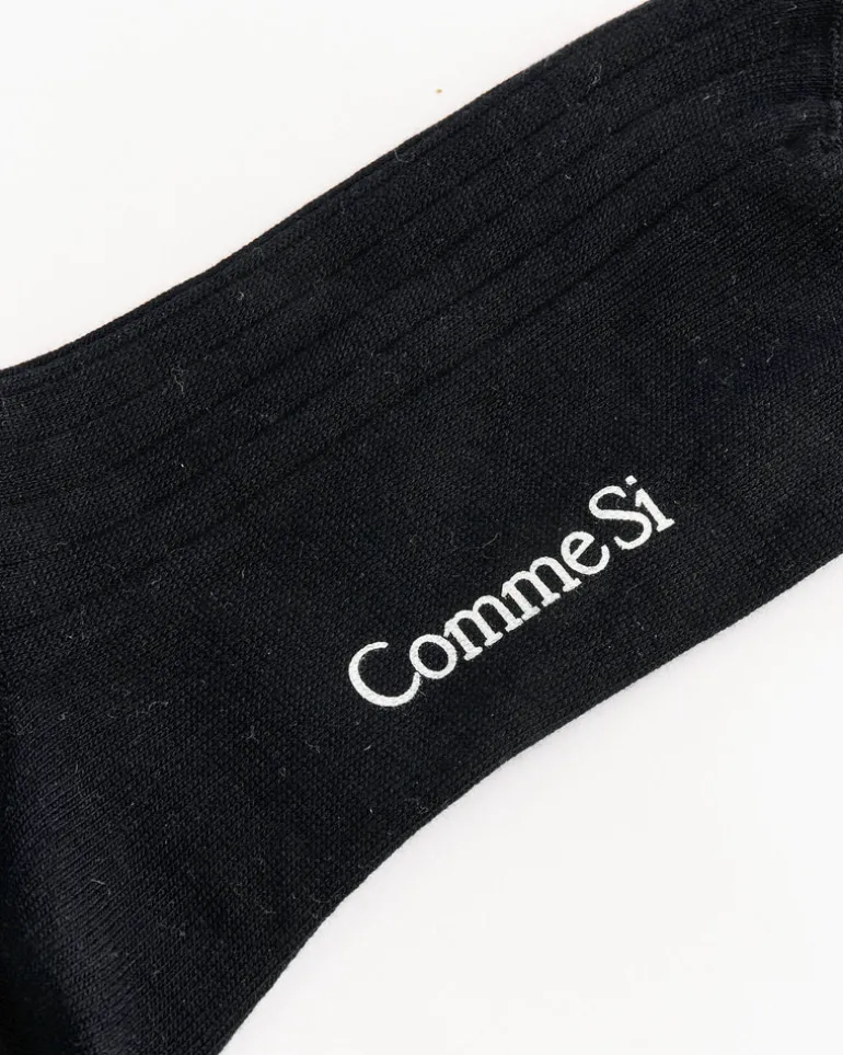 The Yves Socks in Navy