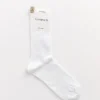 The Yves Socks in White