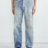Third Cut Denim in Digital Print