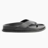 Thong Slide in Black