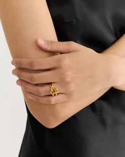 Thread Knotted Ring