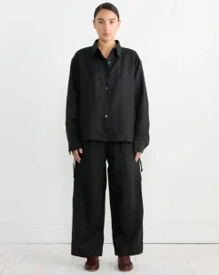 Tie Split Set in Black