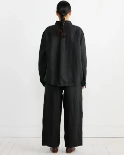 Tie Split Set in Black