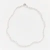 Tiny Pearl Collar in Sterling Silver