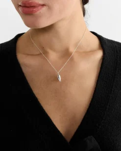 Tiny Spear Pendant in Sterling Silver