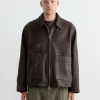 Totem Leather Jacket in Brown