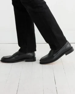 Townee Penny Loafer in Black