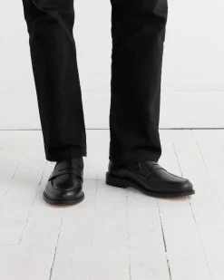 Townee Penny Loafer in Black