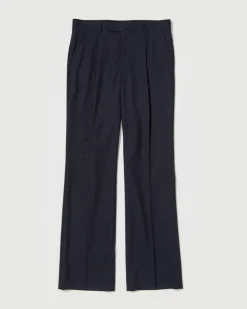 Tropical Wool Slack in Top Dark Navy